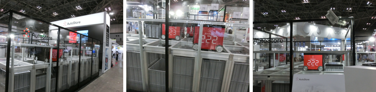 写真5. ロボット自動倉庫「Auto Store(オートストア)」