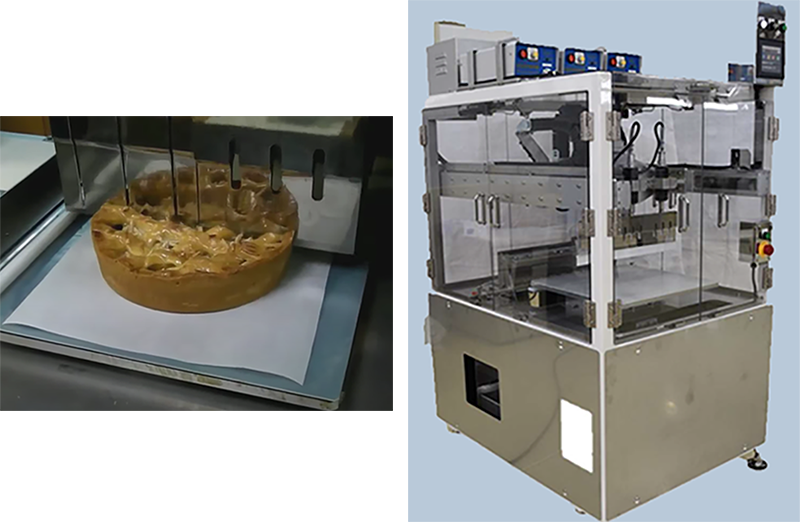 写真12. 食品用超音波カッター&スライサー