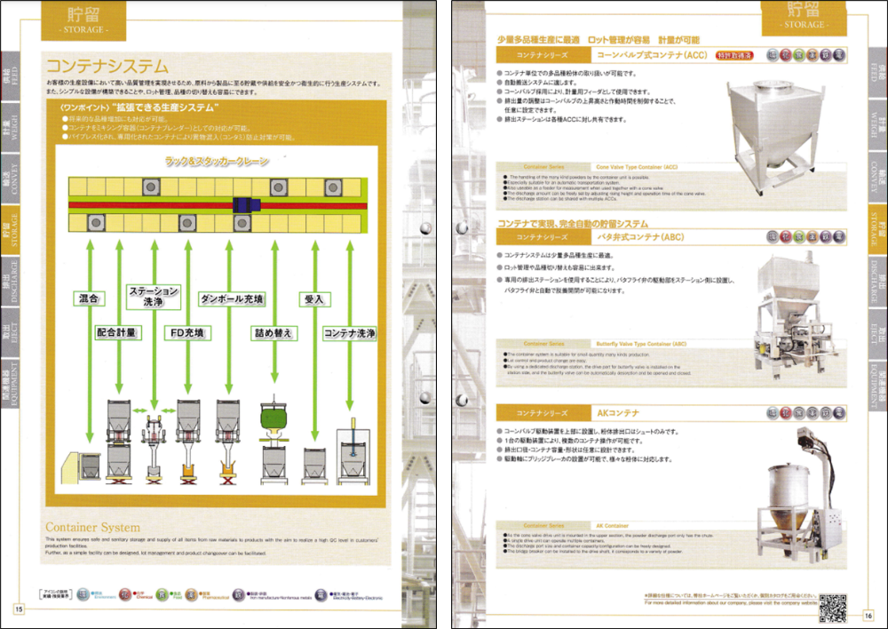 写真1-2-3. コンテナシステム(貯留)